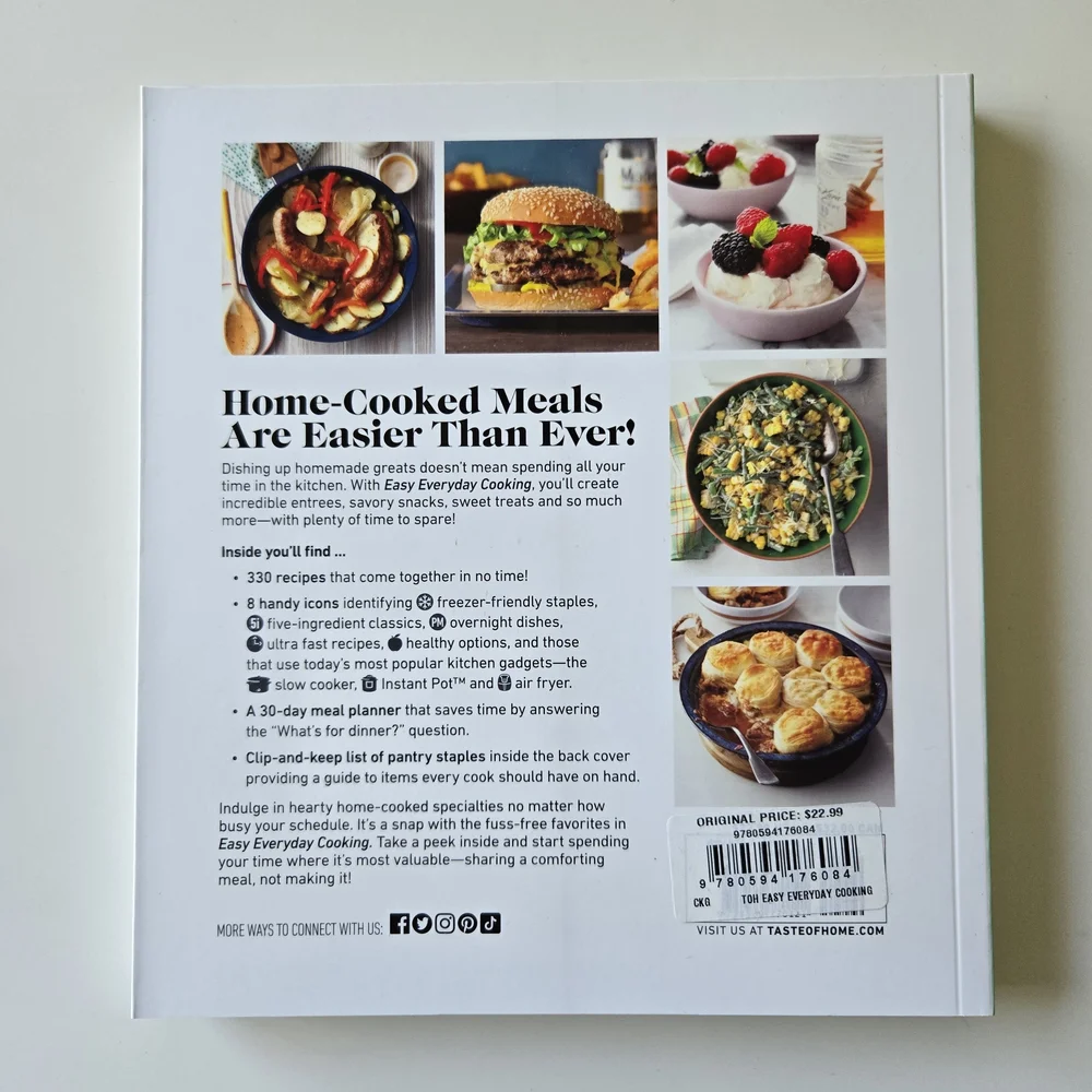Taste of Home Easy Everyday Cooking: 330 Quick & Easy Recipes for Family Meals